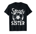 Soccer Sister Family Matching Team T-Shirt - Fun Novelty Design Men Women - T-Shirt, Sweatshirt, Hoodie