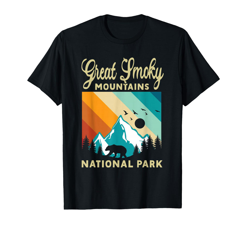 Great Smoky Mountains National Park T-Shirt - Unique Graphic for Adults - T-Shirt, Sweatshirt, Hoodie