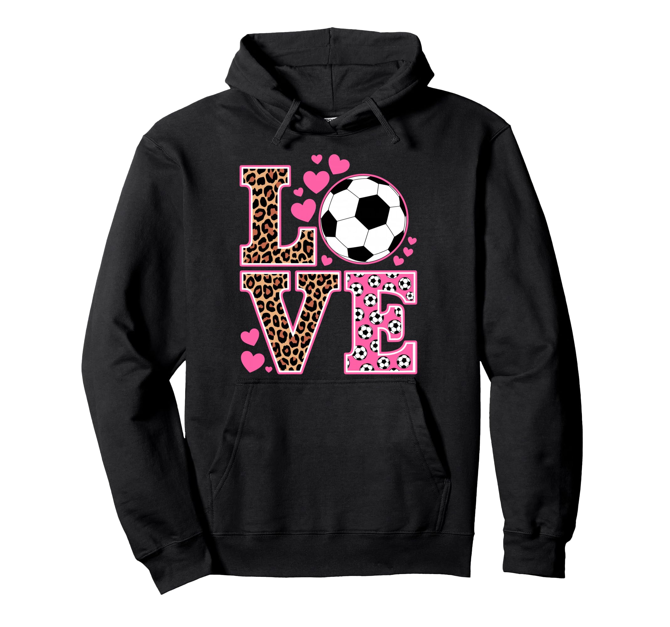 I Love Soccer Goalie Player Fan Game Hoodie - Unique Graphic for Adults - T-Shirt, Sweatshirt, Hoodie
