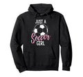 Just Soccer Hoodie - Aesthetic Graphic for Adults - T-Shirt, Sweatshirt, Hoodie
