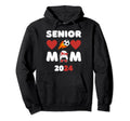 Senior Mom Class 2024 Soccer Mom Graduation Hoodie - Trendy Graphic Unisex - T-Shirt, Sweatshirt, Hoodie