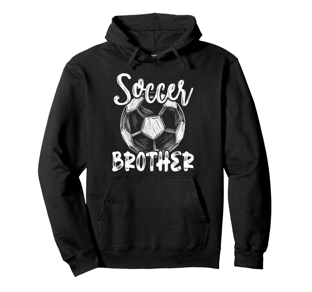 Soccer Brother Family Matching Team Player Hoodie - Unique Graphic Unisex - T-Shirt, Sweatshirt, Hoodie
