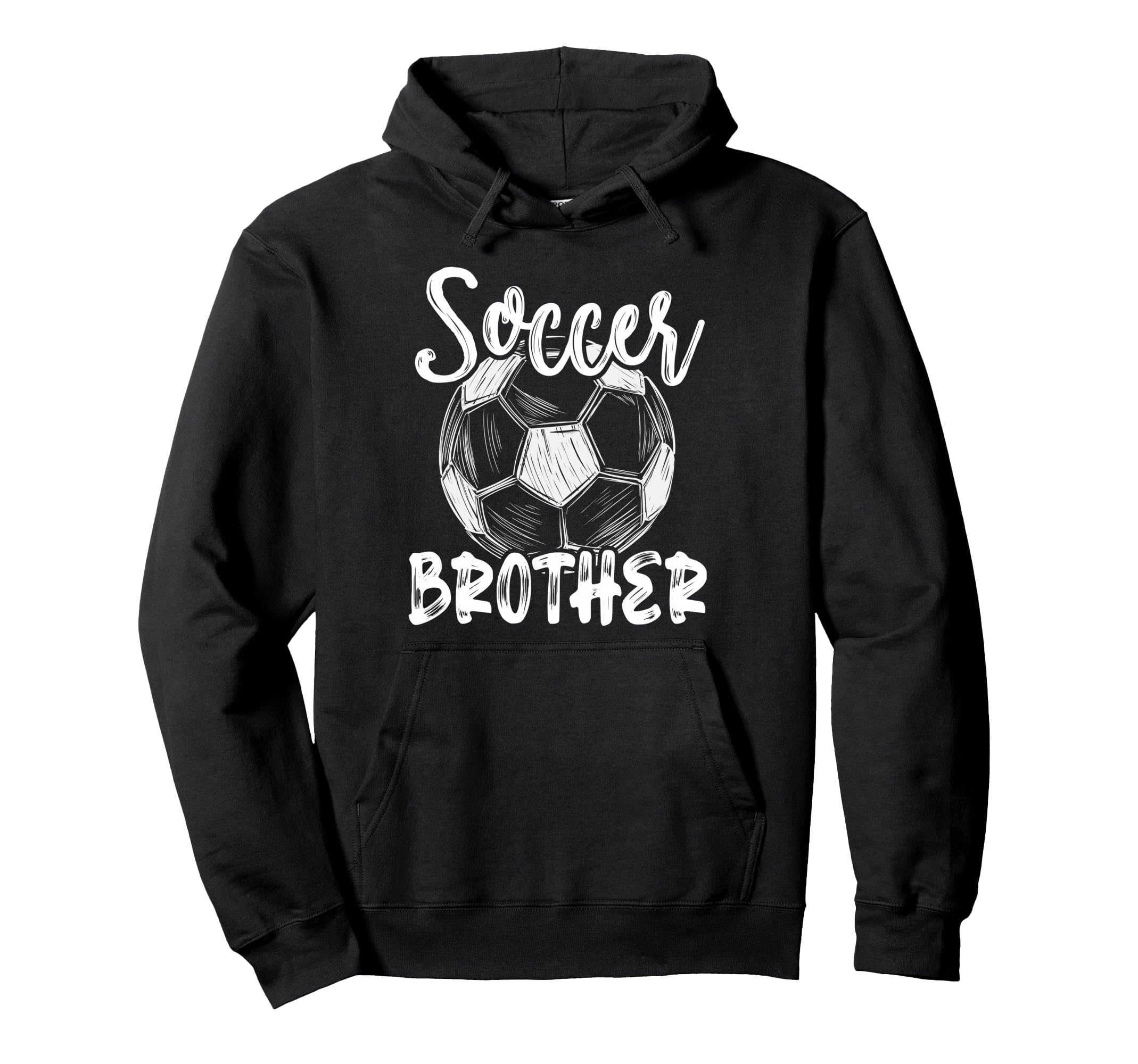 Soccer Brother Family Matching Team Player Hoodie - Unique Graphic Unisex - T-Shirt, Sweatshirt, Hoodie