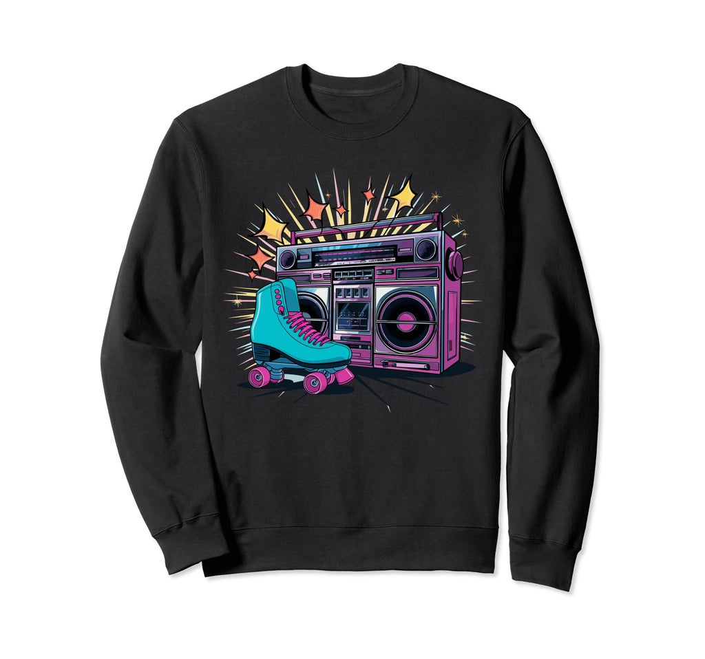 Rollerskates Funny 80S Roller Sweatshirt - Streetwear Style Men Women - T-Shirt, Sweatshirt, Hoodie