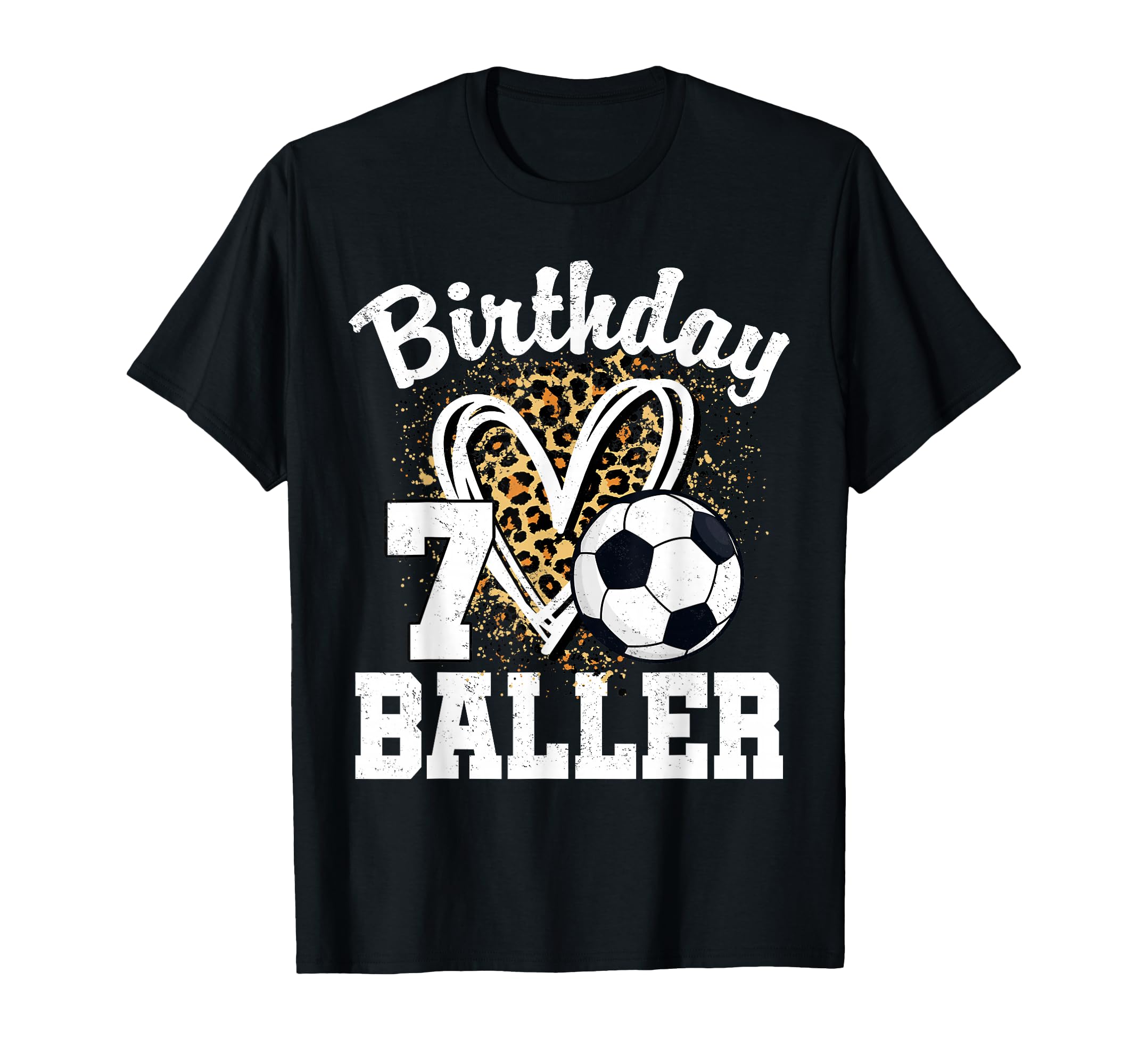 7Th Birthday Baller 7 Year Old Birthday T-Shirt - Novelty Apparel Unisex - T-Shirt, Sweatshirt, Hoodie
