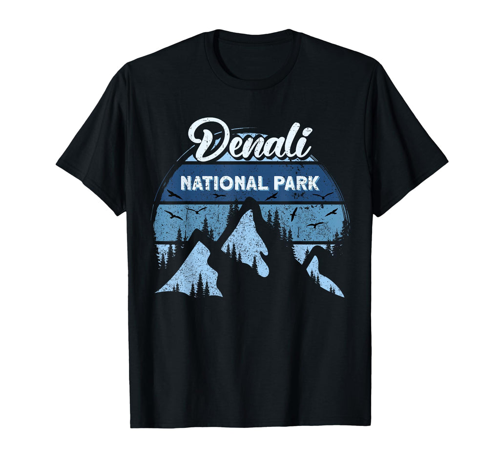 Denali National Park Us Denali T-Shirt - Minimalist Print Men Women - T-Shirt, Sweatshirt, Hoodie