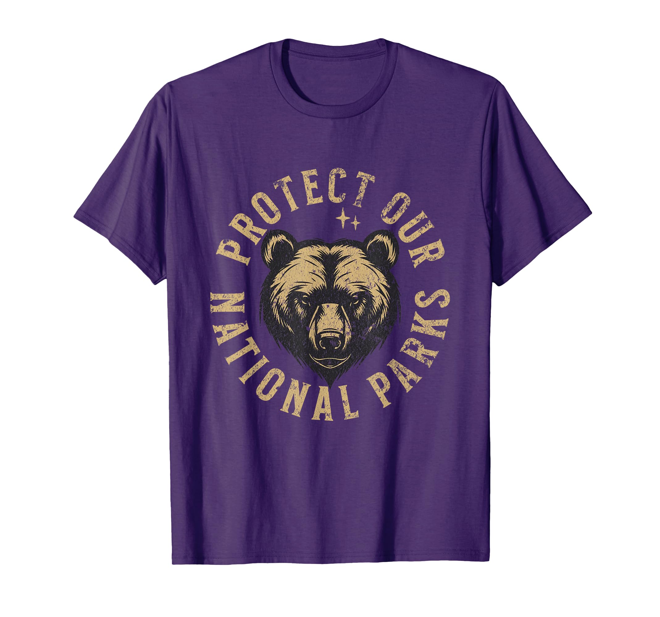 Protect National Parks Save Bear T-Shirt - Casual Everyday Wear Unisex - T-Shirt, Sweatshirt, Hoodie