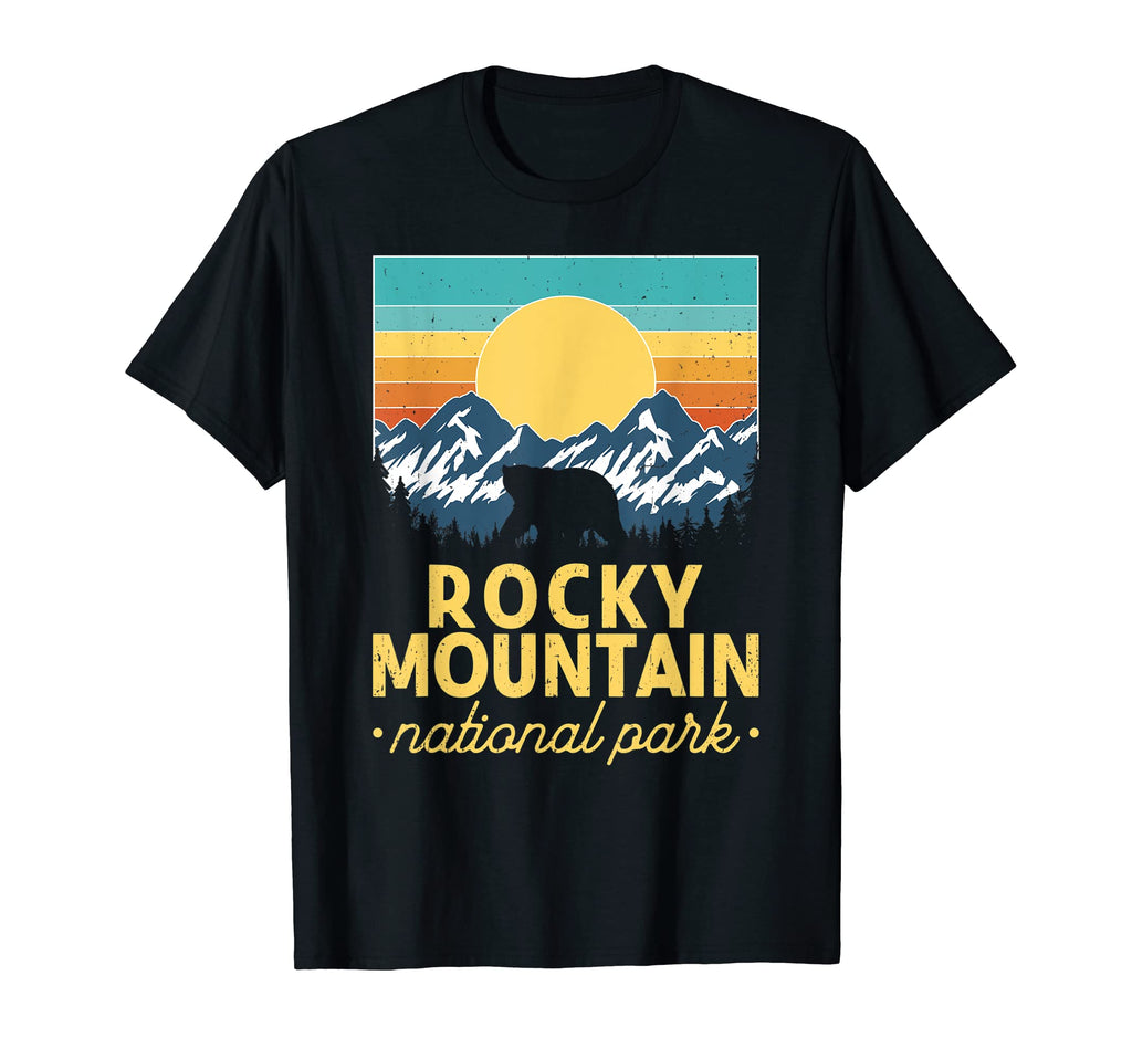 Rocky Mountain National Park Sunset T-Shirt - Trendy Graphic Men Women - T-Shirt, Sweatshirt, Hoodie