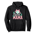 Goal Mama Soccer Bow Soccer Mom Pride Hoodie - Fun Novelty Design Unisex - T-Shirt, Sweatshirt, Hoodie