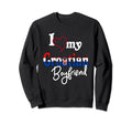 Love My Croatian Boyfriend Matching Sweatshirt - Custom Art Print Unisex - T-Shirt, Sweatshirt, Hoodie