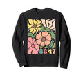 Floral Subtle Anti 8647 Sweatshirt - Streetwear Style Men Women - T-Shirt, Sweatshirt, Hoodie