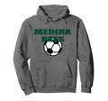 Medina Ohio Bees Soccer Spirit Wear Hoodie - Fun Novelty Design for Adults - T-Shirt, Sweatshirt, Hoodie