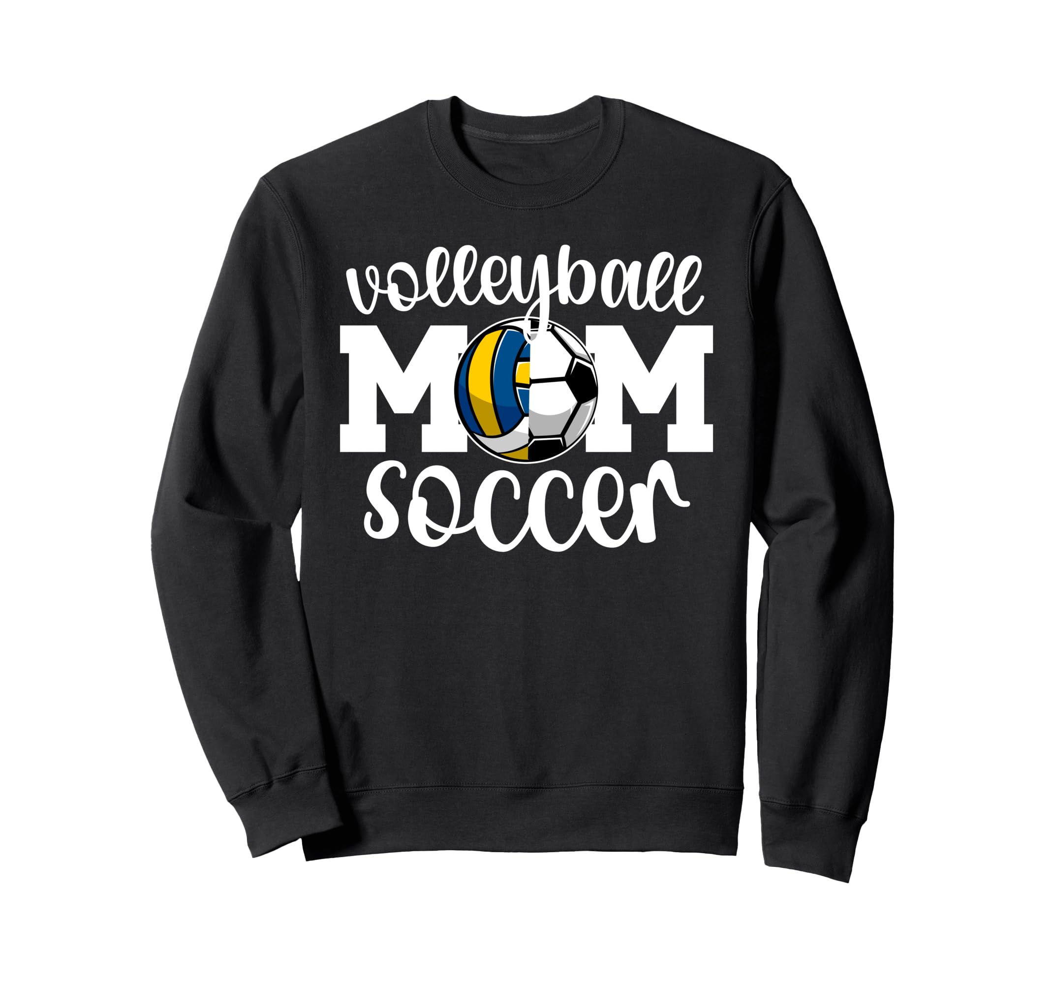 Volleyball Soccer Mom Ballers Soccer Sweatshirt - Custom Art Print Unisex - T-Shirt, Sweatshirt, Hoodie