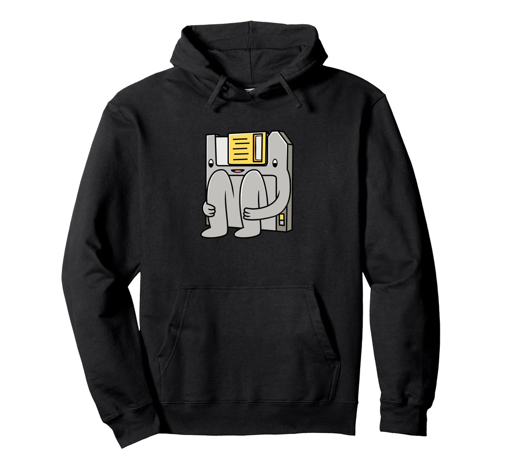 Floppy Disc Driver Computer Nerd Floppy Hoodie - Novelty Apparel Unisex - T-Shirt, Sweatshirt, Hoodie