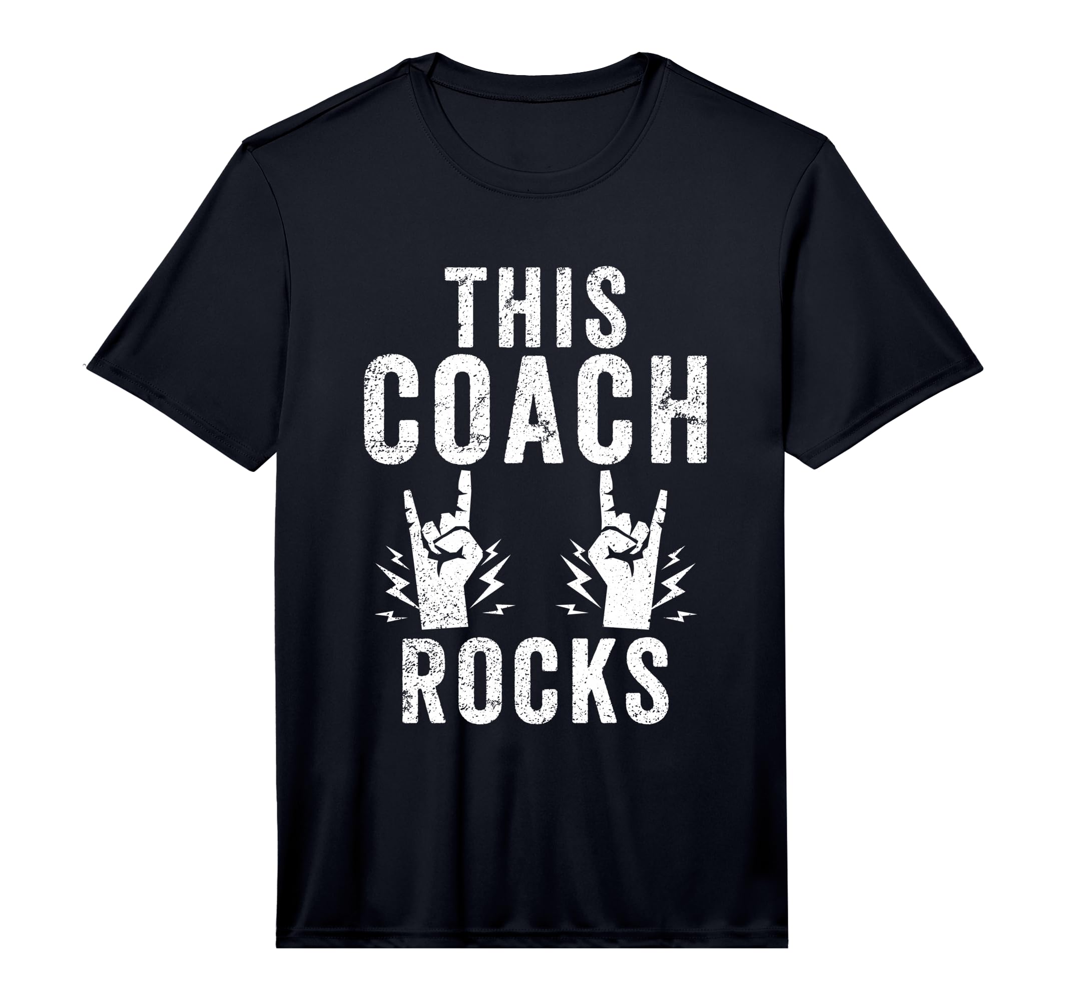 Mens This Coach Rocks Sports Coach T-Shirt - Fun Novelty Design Men Women - T-Shirt, Sweatshirt, Hoodie