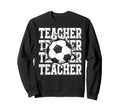 Soccer Teacher Cracked Wall Sweatshirt - Custom Art Print for Adults - T-Shirt, Sweatshirt, Hoodie