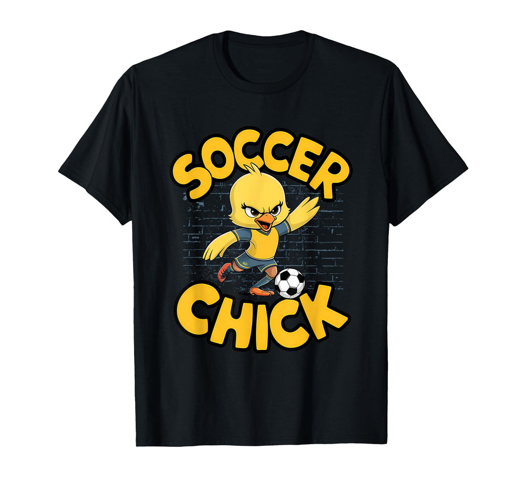 Soccer Chick Soccer Player Soccer T-Shirt - Unique Graphic Men Women - T-Shirt, Sweatshirt, Hoodie