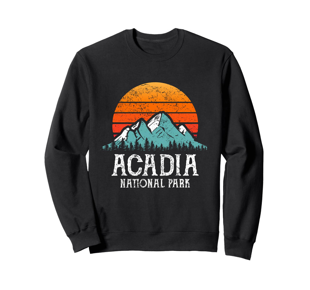 Acadia National Park Hiking Acadia Sweatshirt - Trendy Graphic Men Women - T-Shirt, Sweatshirt, Hoodie