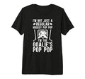 Mens Im Hockey Goalie Pop Pop Ice T-Shirt - Custom Art Print Men Women - T-Shirt, Sweatshirt, Hoodie