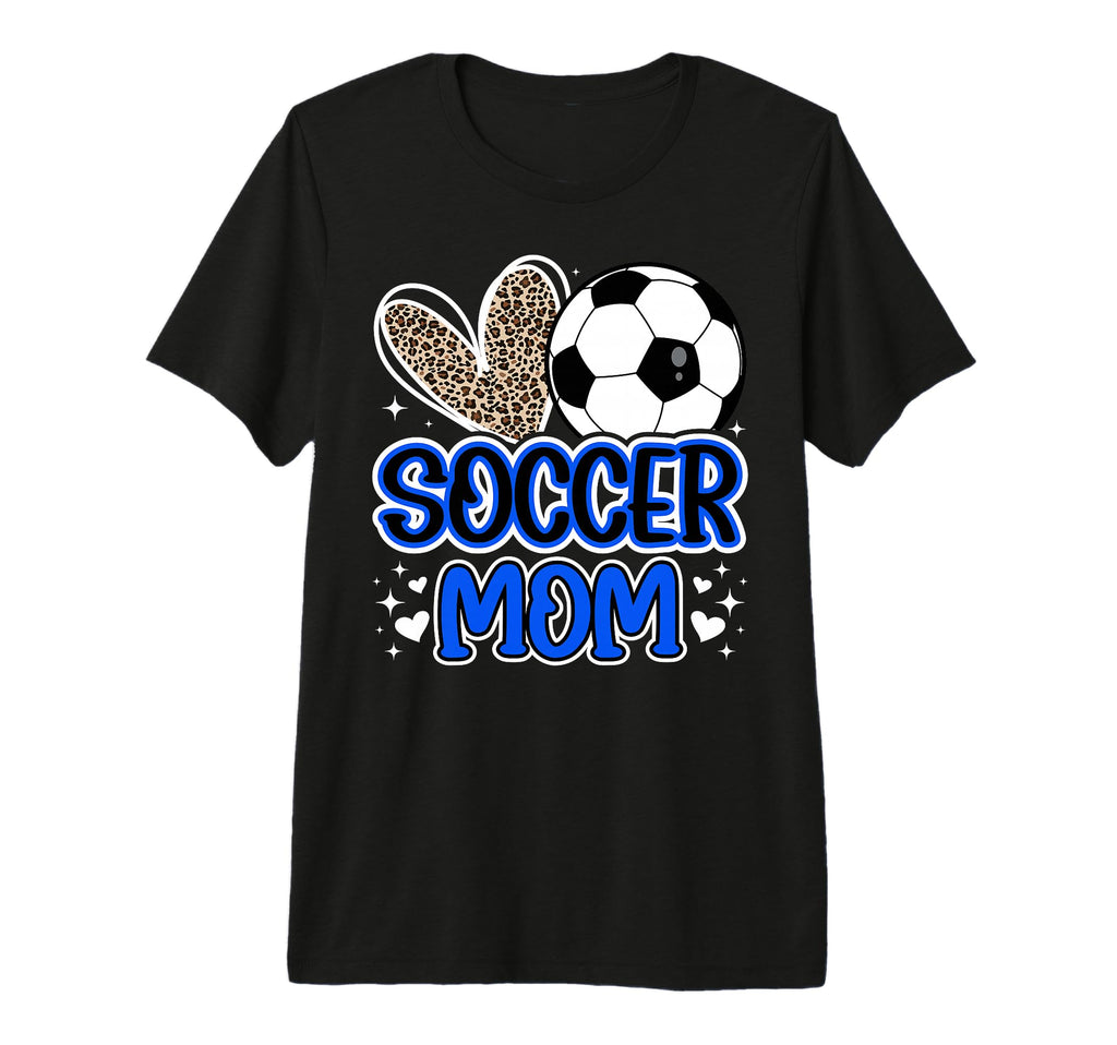 Soccer Mom Soccer Player Mother Heart T-Shirt - Unique Graphic for Adults - T-Shirt, Sweatshirt, Hoodie