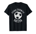 Yuba County Soccer Distressed 90S T-Shirt - Unique Graphic Men Women - T-Shirt, Sweatshirt, Hoodie