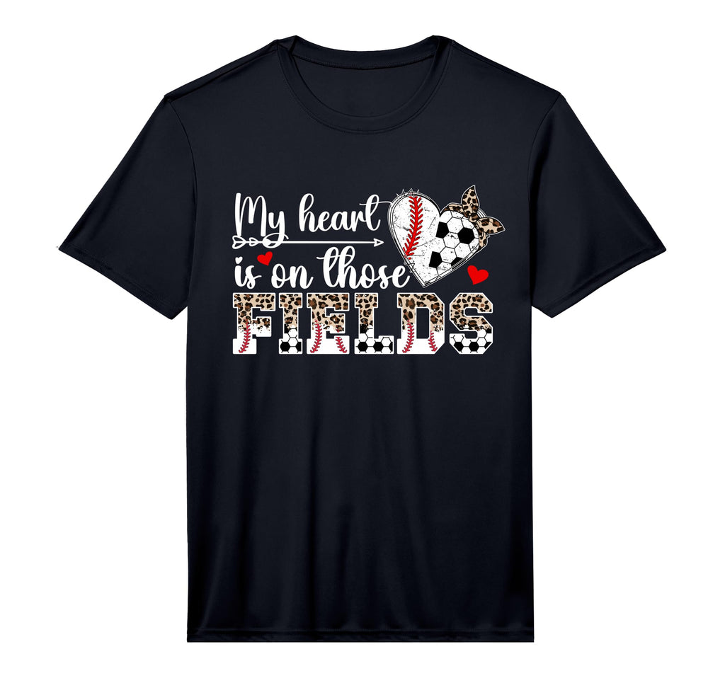 Mens My Heart Is Those Fields T-Shirt - Aesthetic Graphic for Adults - T-Shirt, Sweatshirt, Hoodie