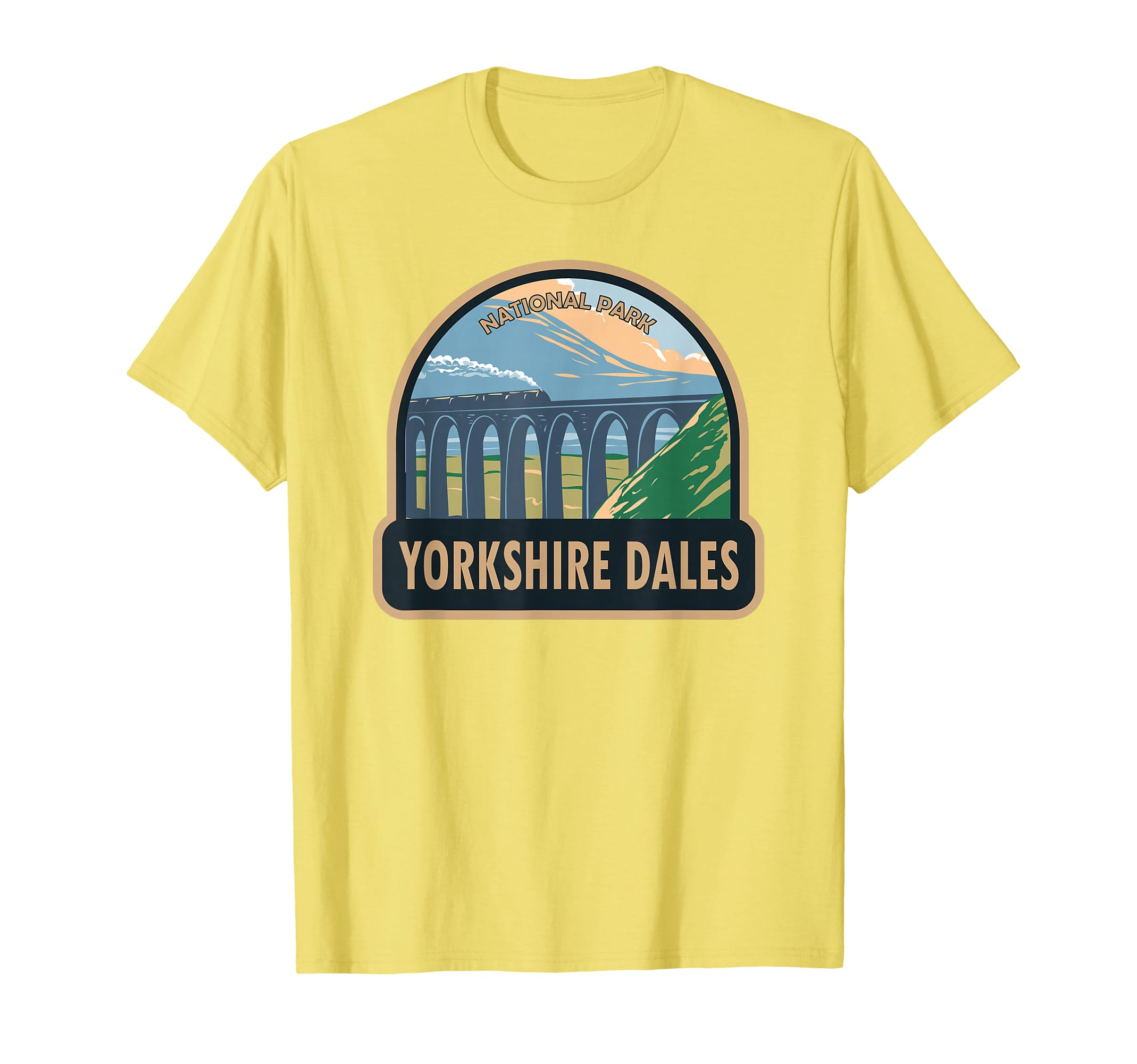 Yorkshire Dales National Park England T-Shirt - Custom Art Print Men Women - T-Shirt, Sweatshirt, Hoodie
