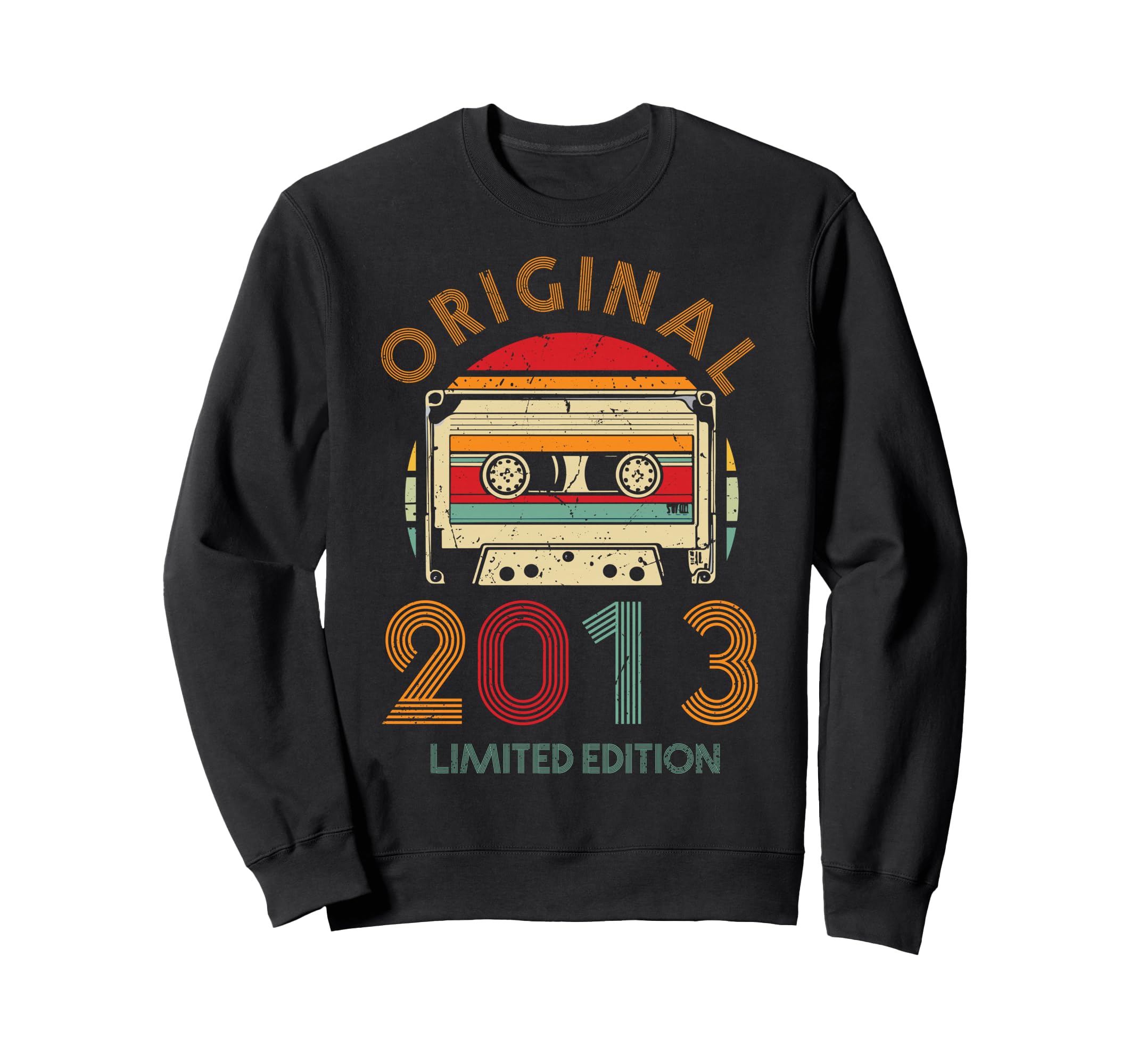 2013 Cassette Tape 13Th Birthday Sweatshirt - Custom Art Print Unisex - T-Shirt, Sweatshirt, Hoodie