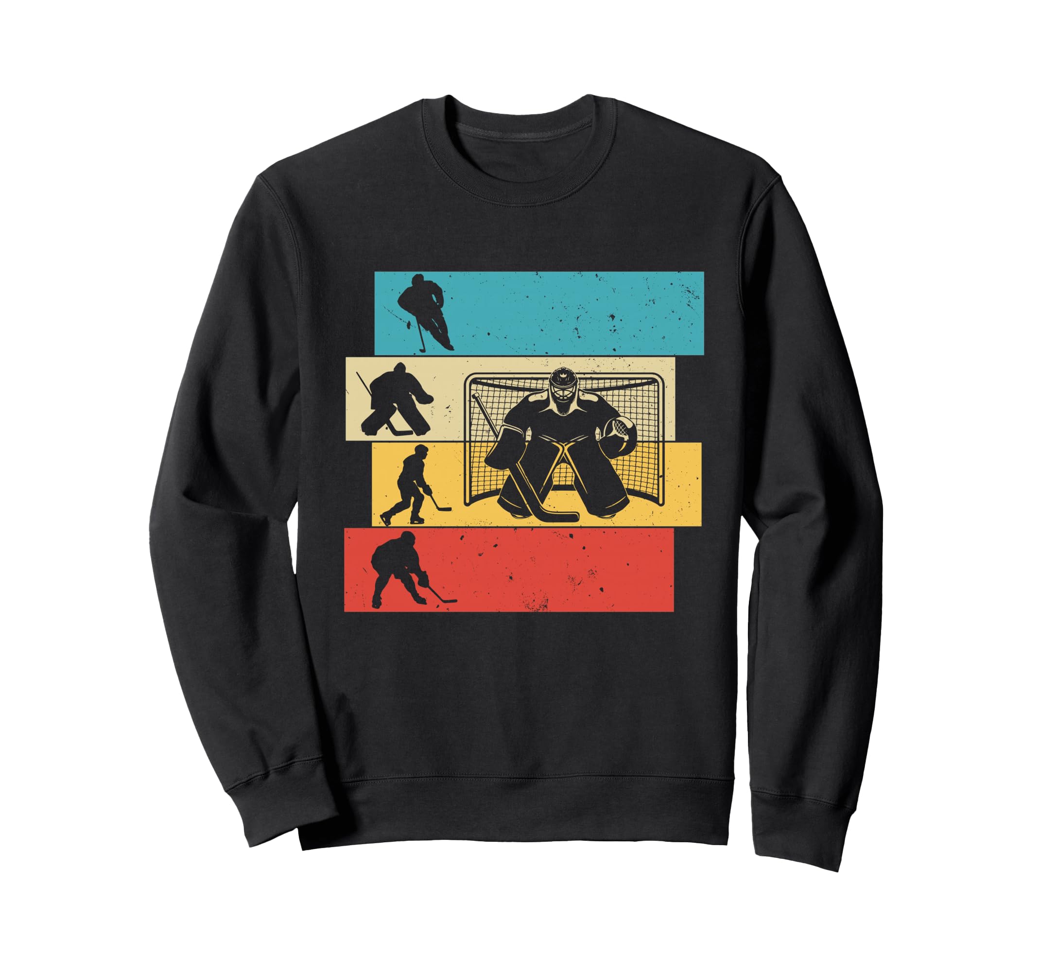 Ice Hockey Goalie Ice Hockey Sweatshirt - Aesthetic Graphic Men Women - T-Shirt, Sweatshirt, Hoodie