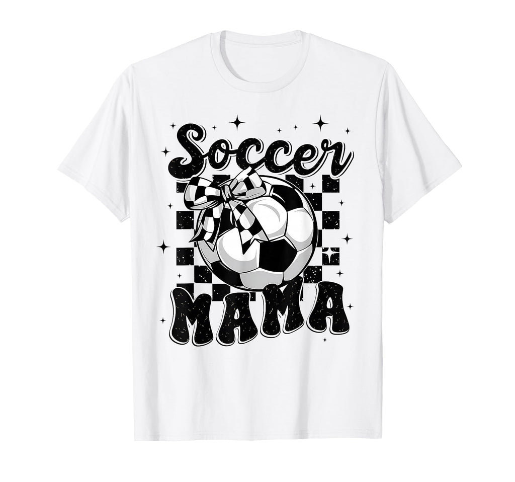 Soccer Mama Mother Mommy Preppy T-Shirt - Custom Art Print Men Women - T-Shirt, Sweatshirt, Hoodie