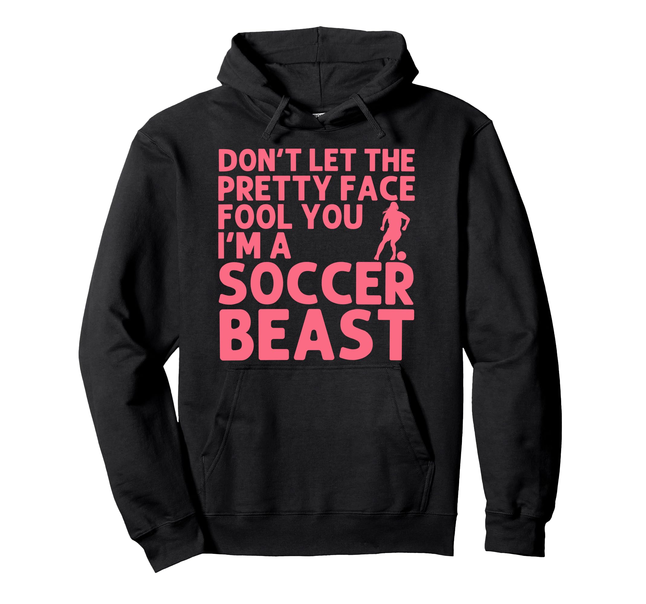 Soccer Art Teen Goalie Soccer Player Hoodie - Graphic Print for Adults - T-Shirt, Sweatshirt, Hoodie