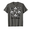 Soccer Mama Coquette Bow Soccer Mom T-Shirt - Aesthetic Graphic Men Women - T-Shirt, Sweatshirt, Hoodie