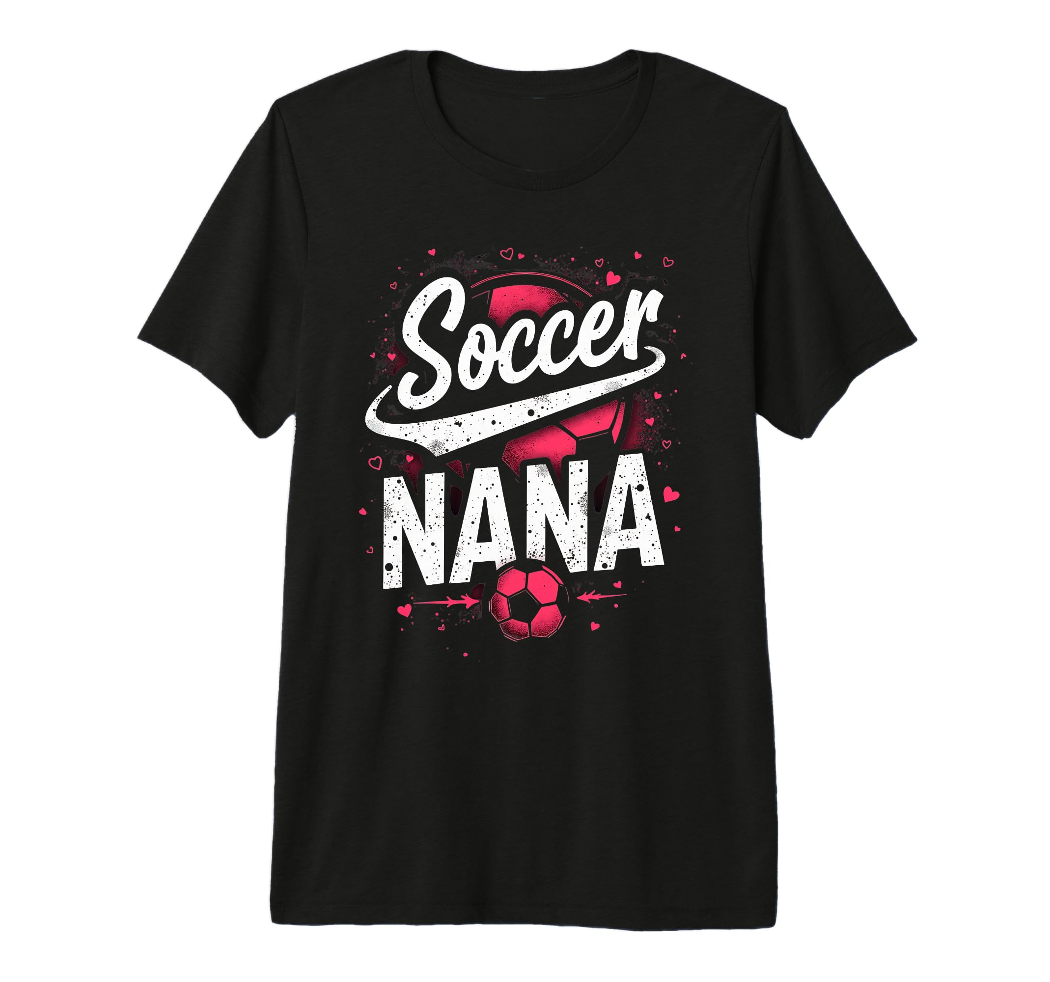 Proud Soccer Nana Funny Grandma Lover T-Shirt - Aesthetic Graphic Unisex - T-Shirt, Sweatshirt, Hoodie