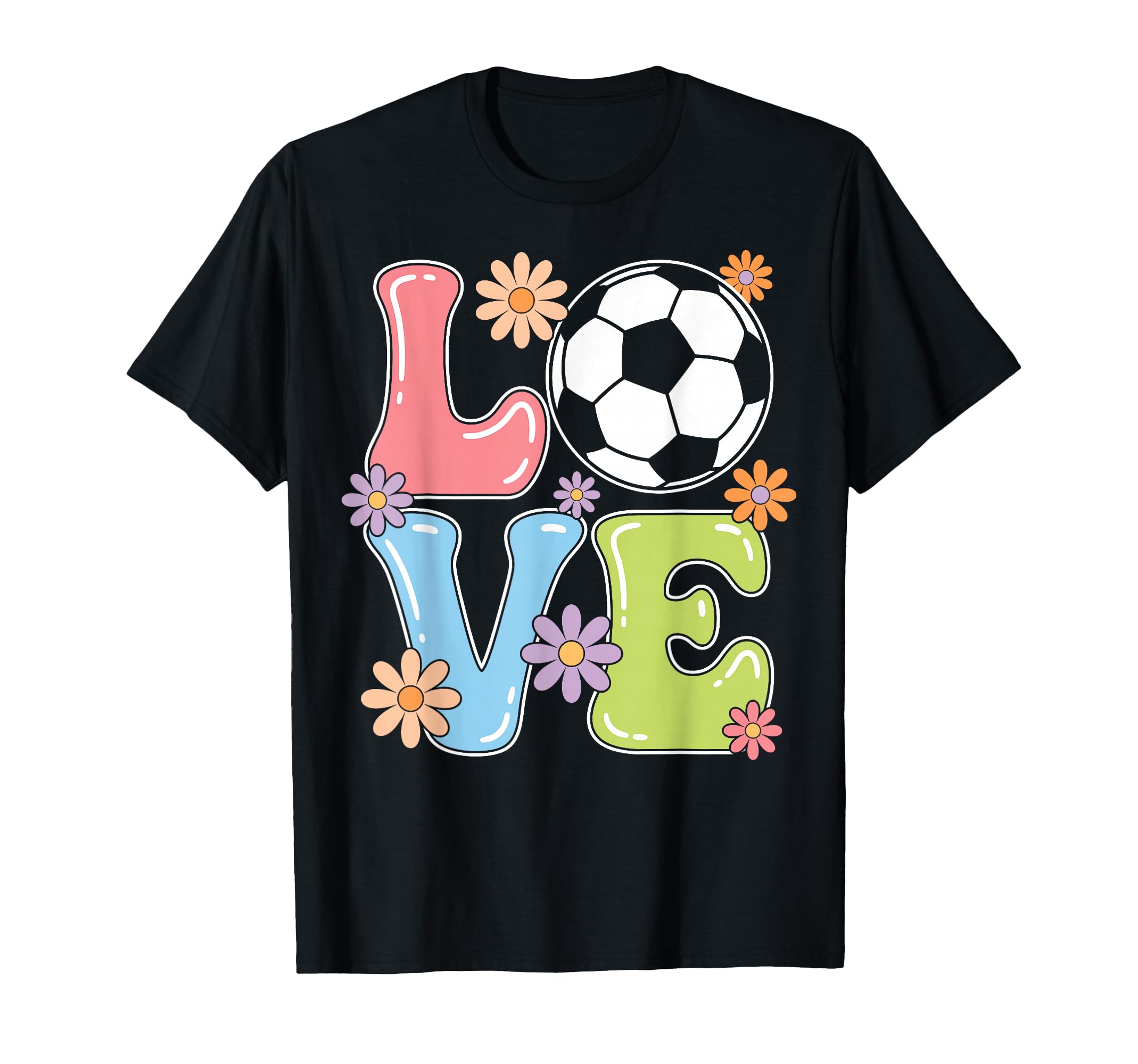 Soccer Love Soccer Player T-Shirt - Graphic Print Unisex - T-Shirt, Sweatshirt, Hoodie