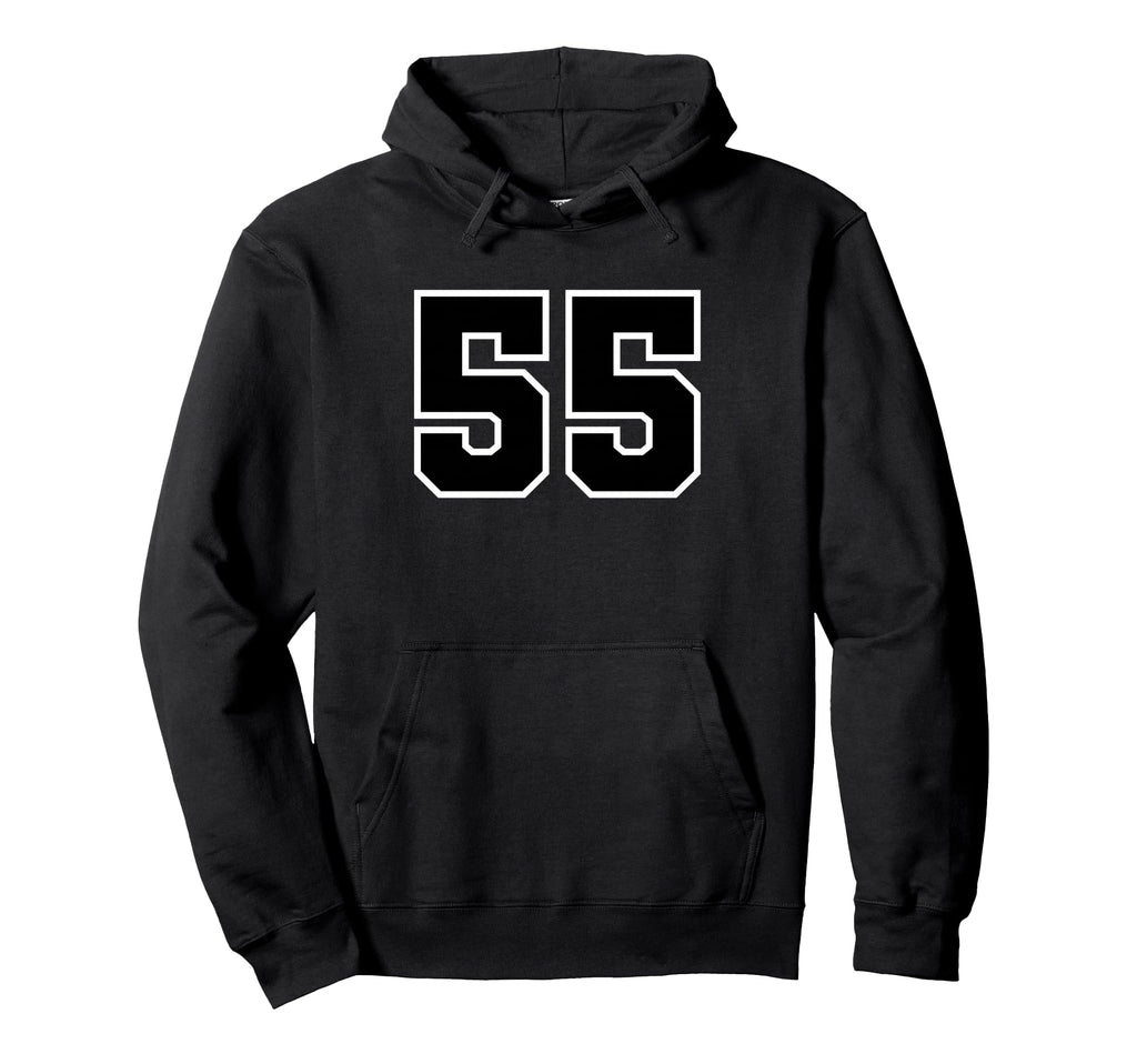 Sport Team Number 55 Hoodie - Unique Graphic Men Women - T-Shirt, Sweatshirt, Hoodie