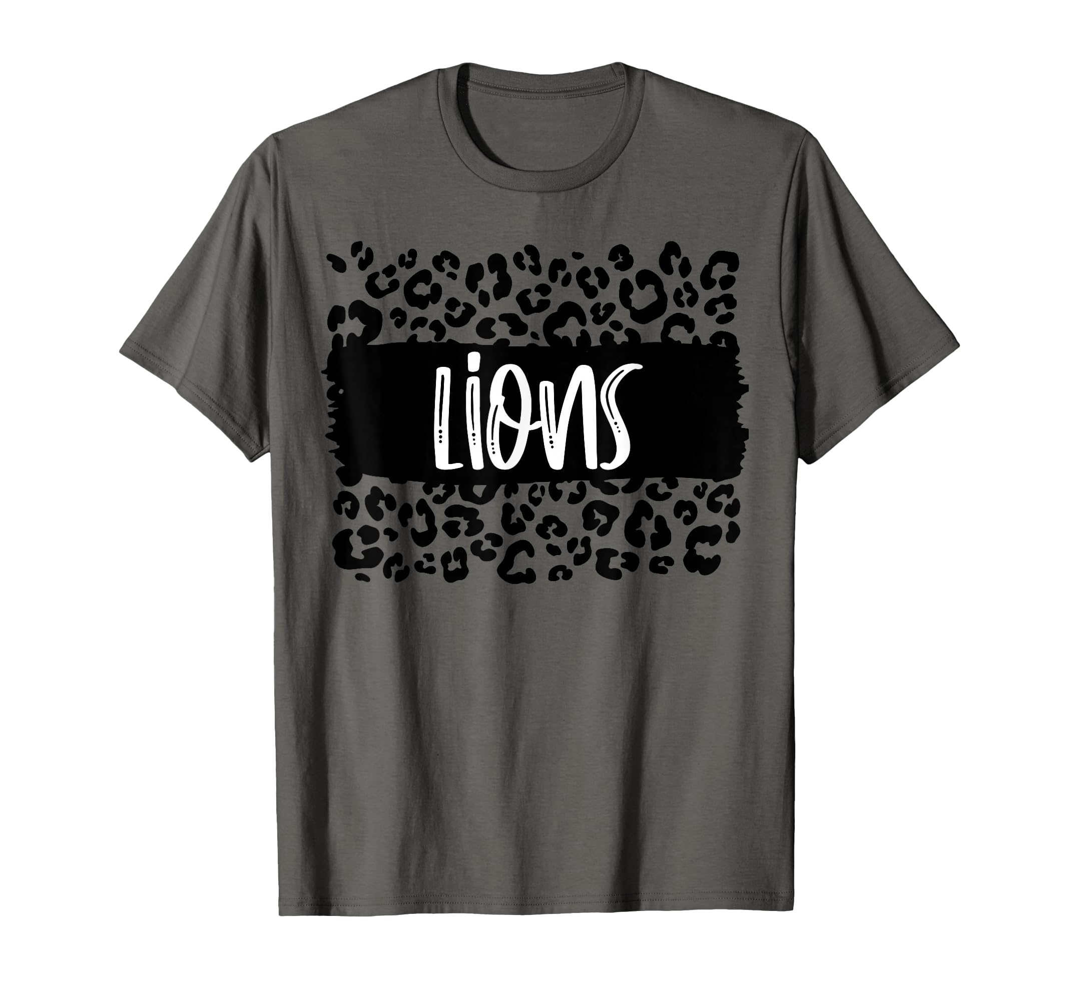 Lions Team Mascot School Spirit Game T-Shirt - Novelty Apparel for Adults - T-Shirt, Sweatshirt, Hoodie