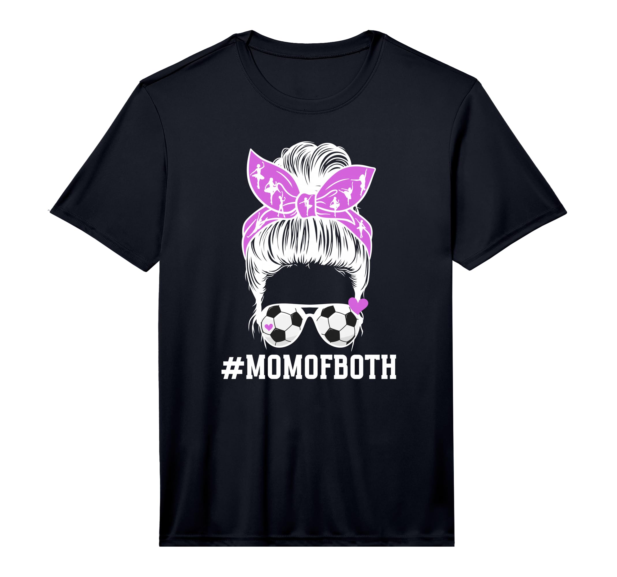 Mens Mom Both Messy Bun Dancer T-Shirt - Streetwear Style for Adults - T-Shirt, Sweatshirt, Hoodie