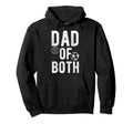 Dad Both Proud Soccer Volleyball Dad Hoodie - Fun Novelty Design Unisex - T-Shirt, Sweatshirt, Hoodie