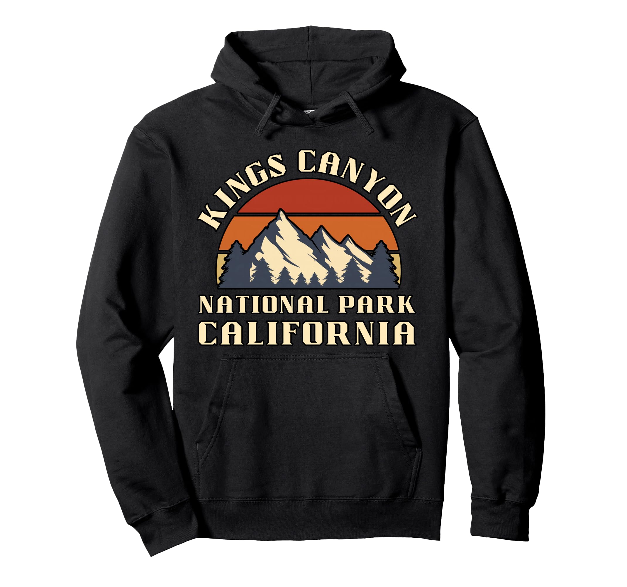 Kings Canyon National Park Sweatshirt - Minimalist Print Men Women - T-Shirt, Sweatshirt, Hoodie