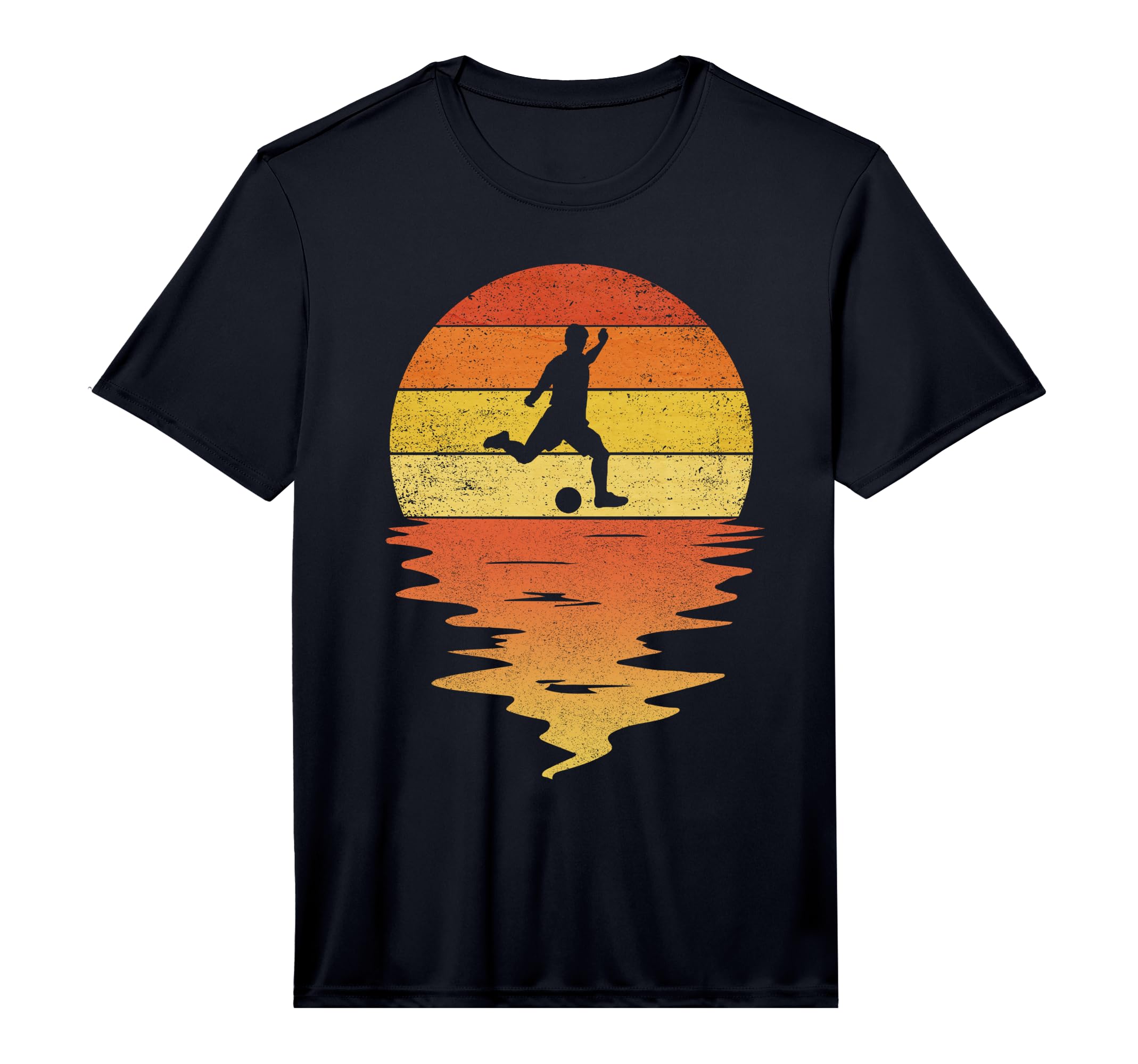 Football Jersey Sunset 70S Soccer T-Shirt - Aesthetic Graphic for Adults - T-Shirt, Sweatshirt, Hoodie