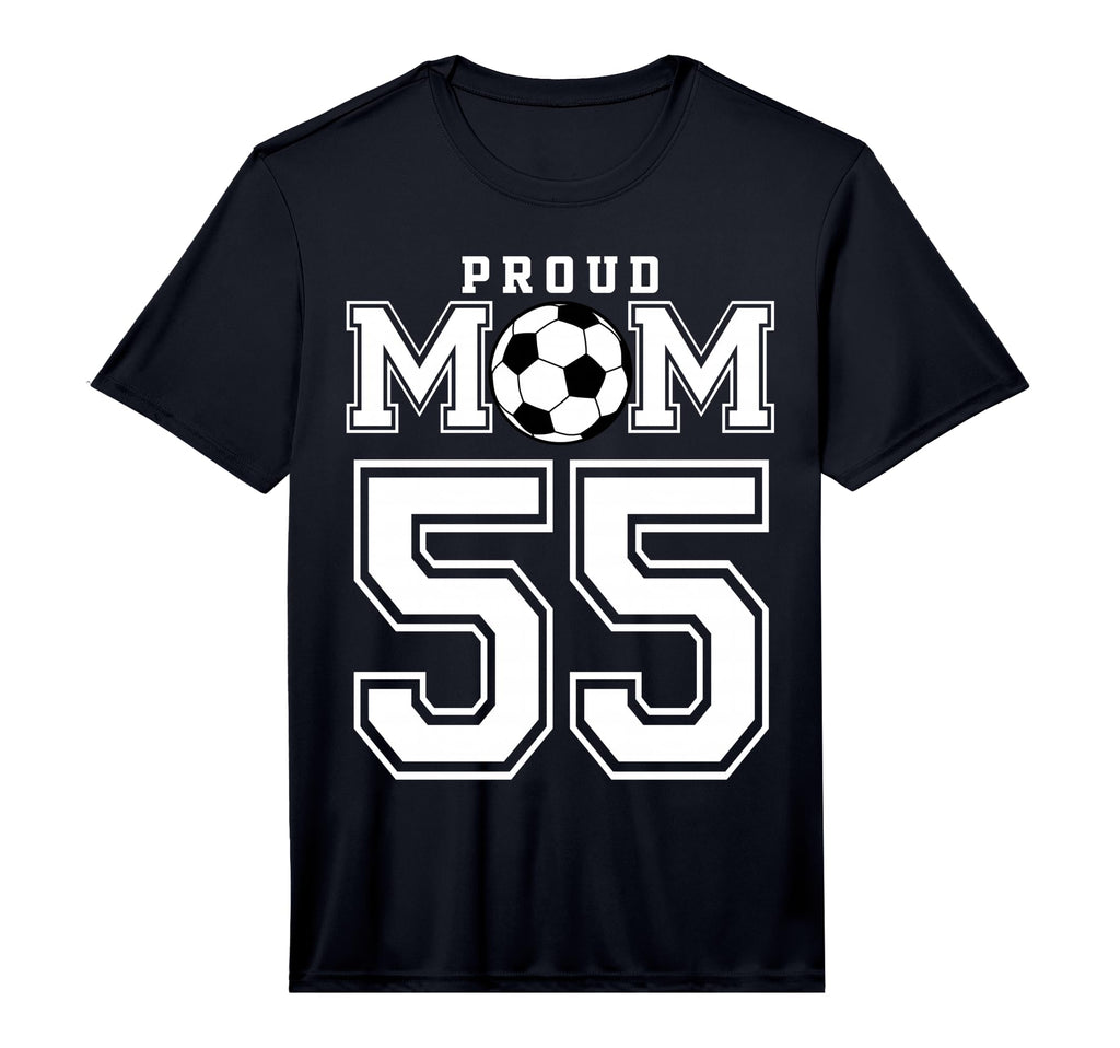 Number 55 Custom Proud Soccer T-Shirt - Casual Everyday Wear Men Women - T-Shirt, Sweatshirt, Hoodie