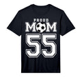 Number 55 Custom Proud Soccer T-Shirt - Casual Everyday Wear Men Women - T-Shirt, Sweatshirt, Hoodie