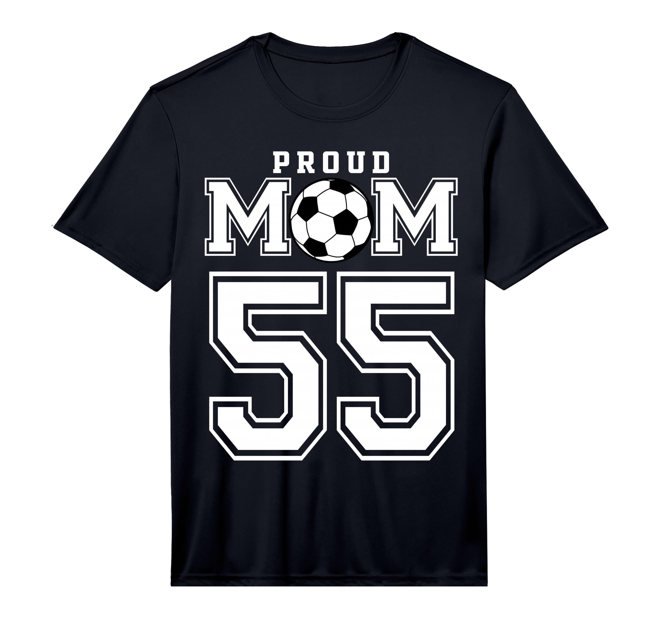 Number 55 Custom Proud Soccer T-Shirt - Casual Everyday Wear Men Women - T-Shirt, Sweatshirt, Hoodie