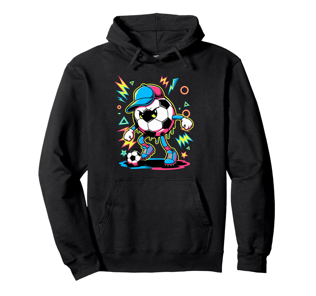 Arcade Soccer Ball Hoodie - Trendy Graphic Unisex - T-Shirt, Sweatshirt, Hoodie