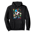 Arcade Soccer Ball Hoodie - Trendy Graphic Unisex - T-Shirt, Sweatshirt, Hoodie