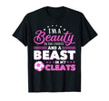 Im Beauty Streets And Beast My Cleats T-Shirt - Custom Art Print Men Women - T-Shirt, Sweatshirt, Hoodie