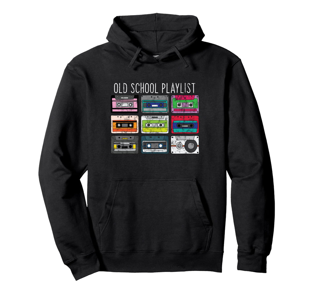 Cassette Tape Music 80S Old School Hoodie - Streetwear Style Unisex - T-Shirt, Sweatshirt, Hoodie