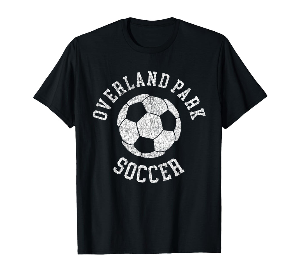 Overland Park Soccer Distressed 90S T-Shirt - Trendy Graphic Unisex - T-Shirt, Sweatshirt, Hoodie