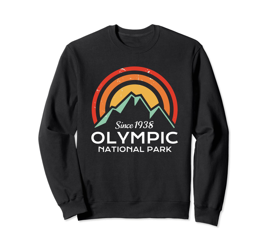Olympic National Park Sweatshirts Sweatshirt - Minimalist Print Unisex - T-Shirt, Sweatshirt, Hoodie