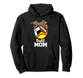 Ball Mom Funny Softball Soccer Hoodie - Custom Art Print Men Women - T-Shirt, Sweatshirt, Hoodie